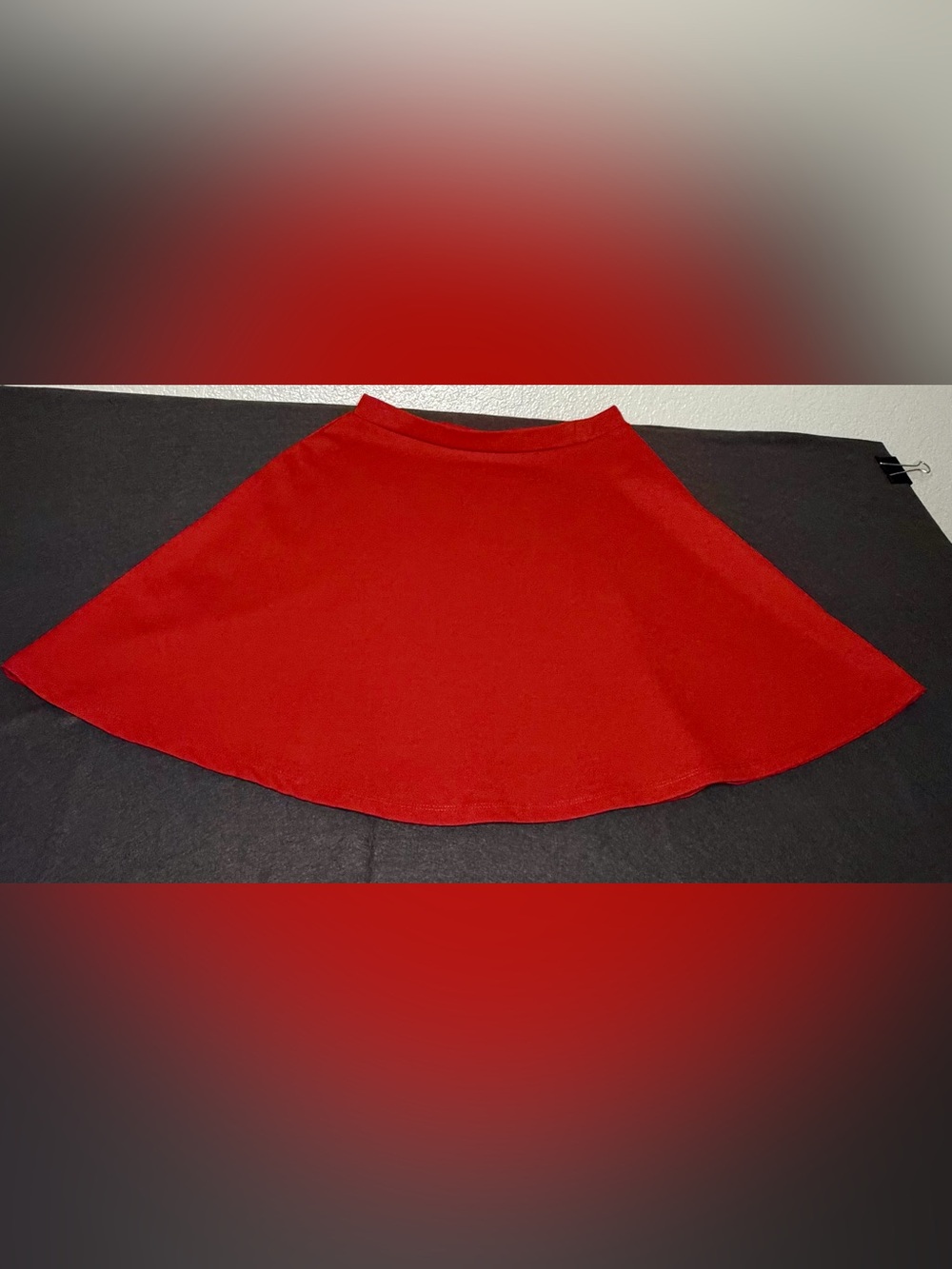 GAP Bright Red A-Line Skirt